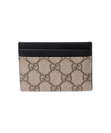 Gucci Portacarte GG Supreme Nero