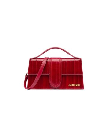 Jacquemus Le Grand Bambino Dark Red