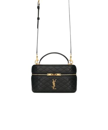 YSL Gaby Vanity Bag in pelle nera