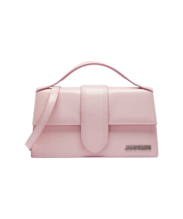 Jacquemus Le Grand Bambino Patent Pink