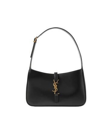 YSL Le 5 à 7 De Piel Lisa Nera