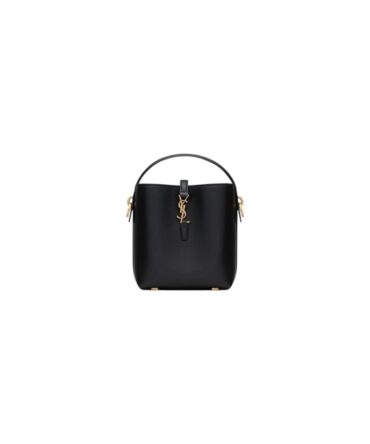 YSL Le 37 Mini Nera In Pelle Lucida