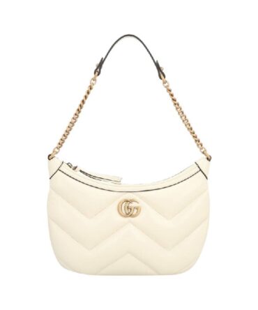 Gucci Marmont 2.0 a Spalla Piccola Bianca