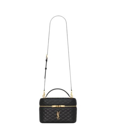 YSL Gaby Vanity Grande Bag in pelle nera