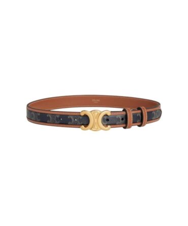 Celine Cintura Triomphe Media da 25mm 85cm