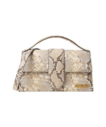 Jacquemus Le Grand Bambino Pitone Bianco