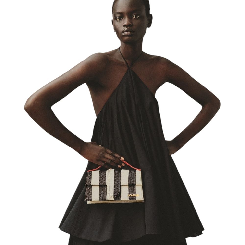 Jacquemus Le Grand Bambino Ivory Black 2 - immagine 4