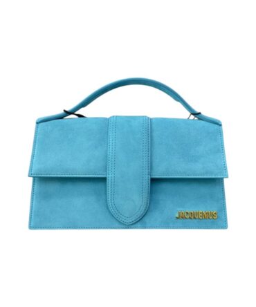 Jacquemus Le Grand Bambino Light Blue Scamosciato