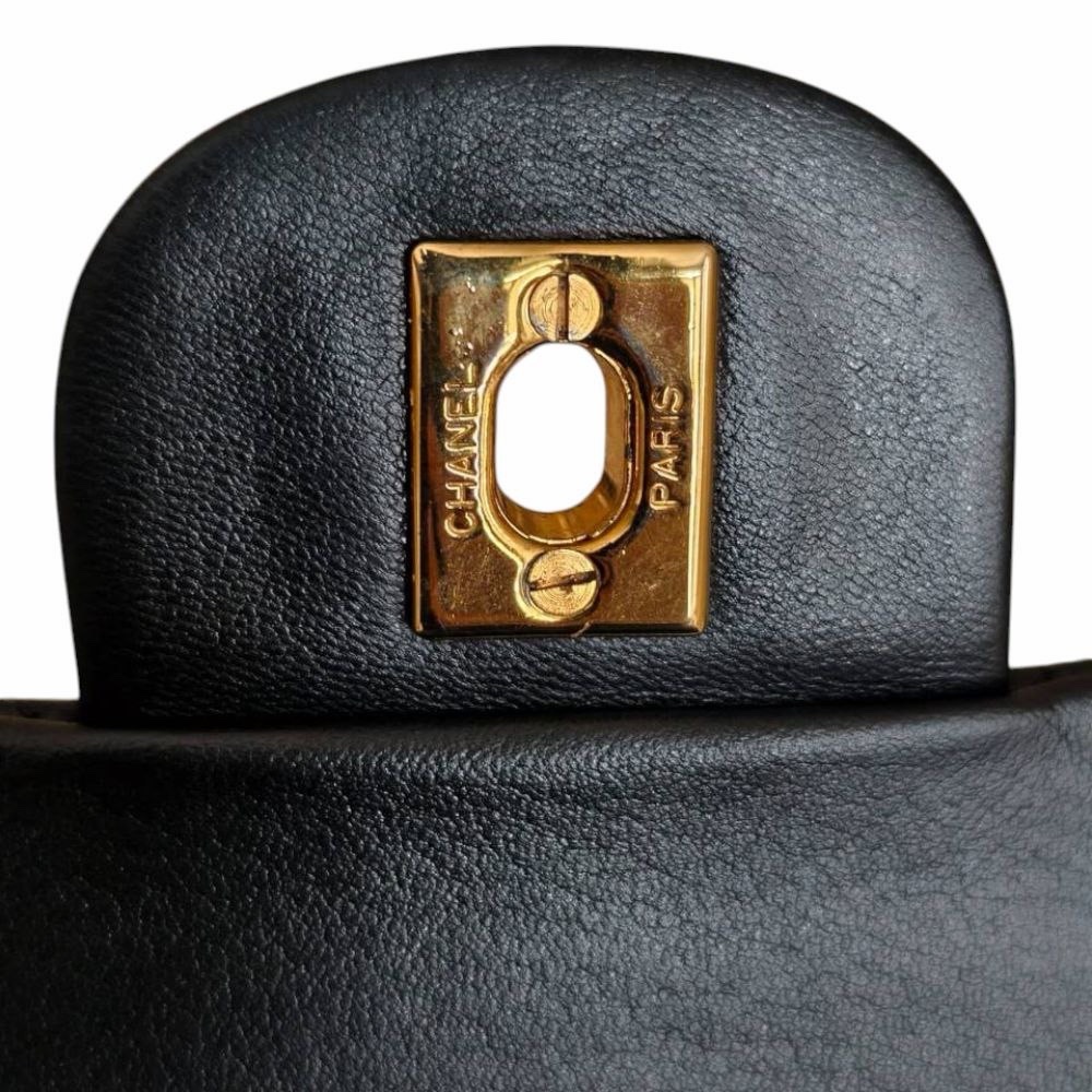 Chanel Timeless 25 Nera Vintage - Entrupy - immagine 8