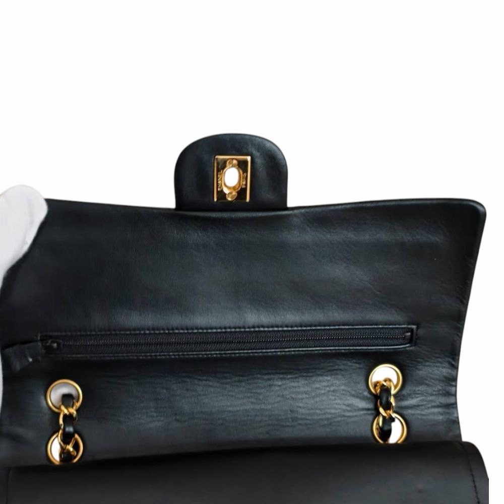 Chanel Timeless 25 Nera Vintage - Entrupy - immagine 9