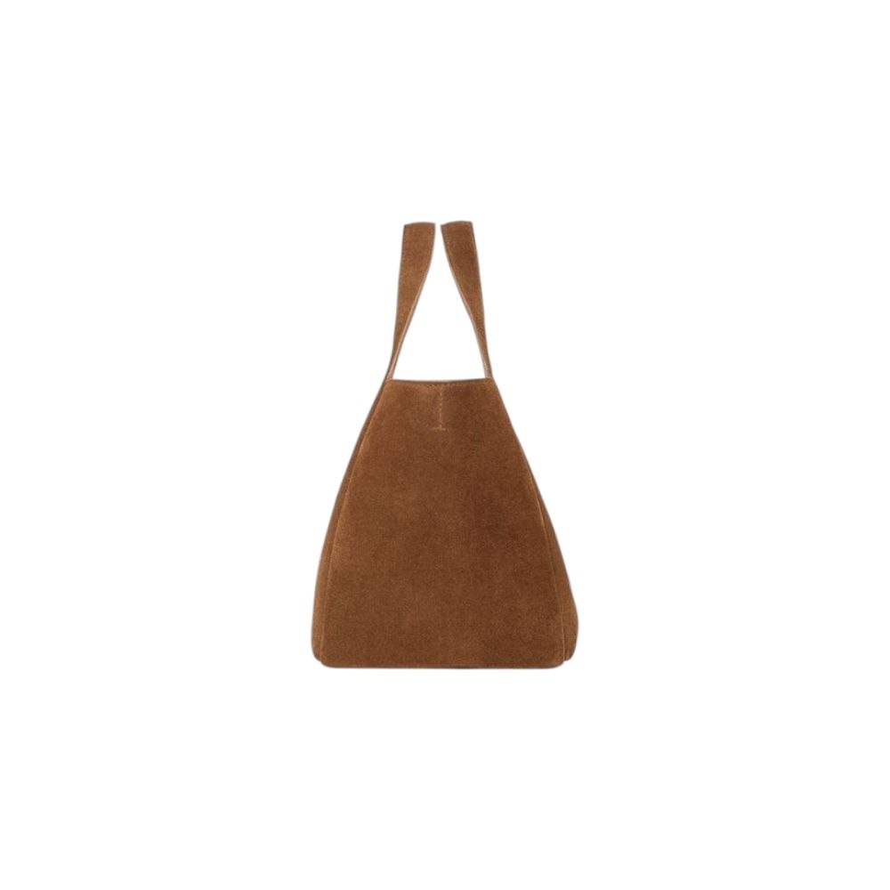 YSL Le 5 a 7 Baby Bea Cognac in Suede - immagine 6