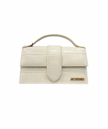 Jacquemus Le Grand Bambino Ivory Crocco