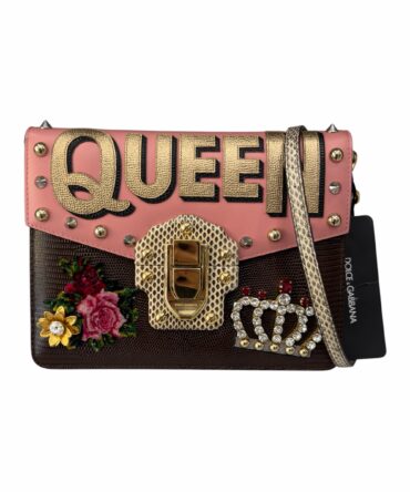 Dolce & Gabbana Lucia Queen Rosa a Tracolla