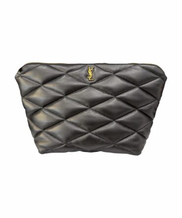 YSL Sade Pochette Nera in Pelle