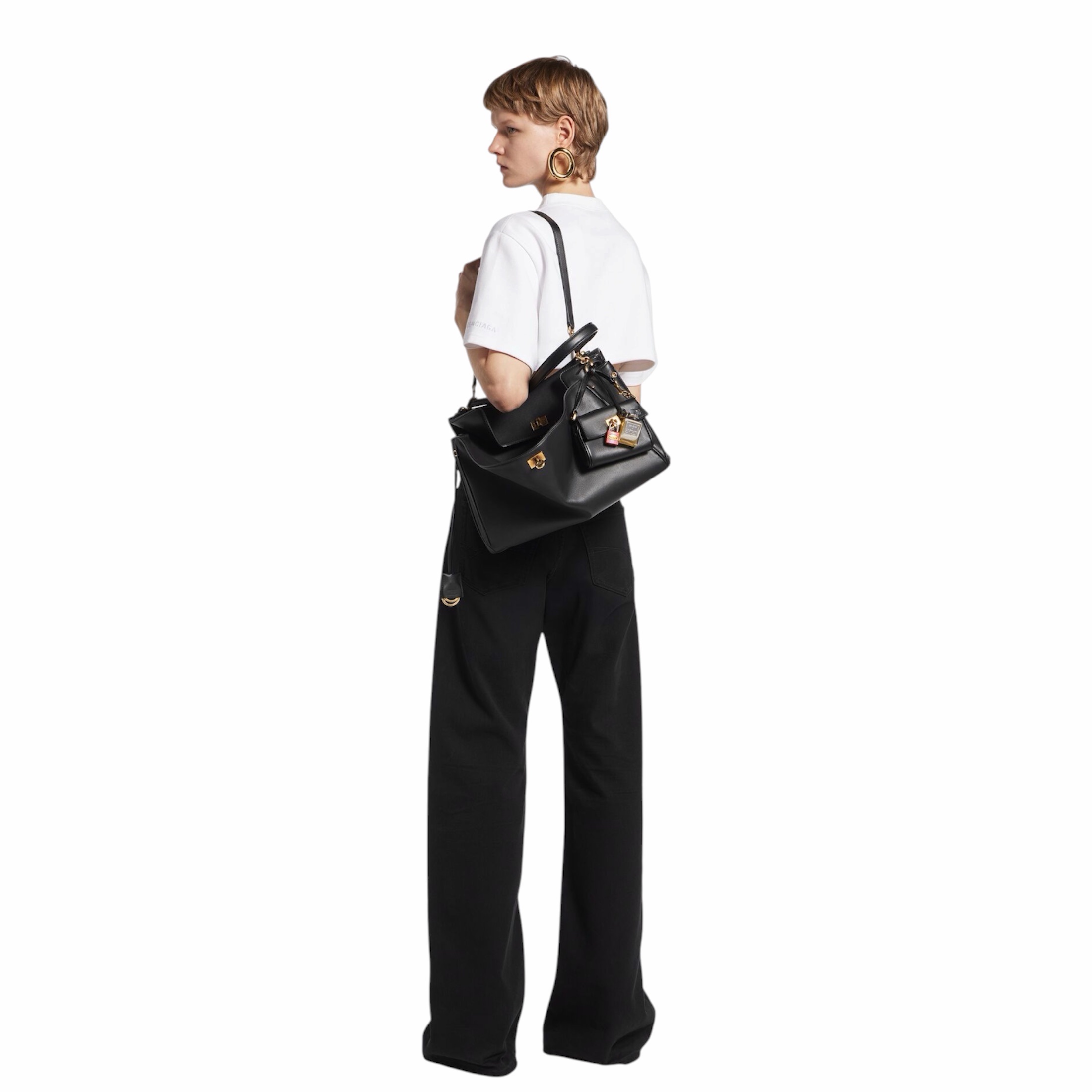 Balenciaga Rodeo Media Nera - immagine 7