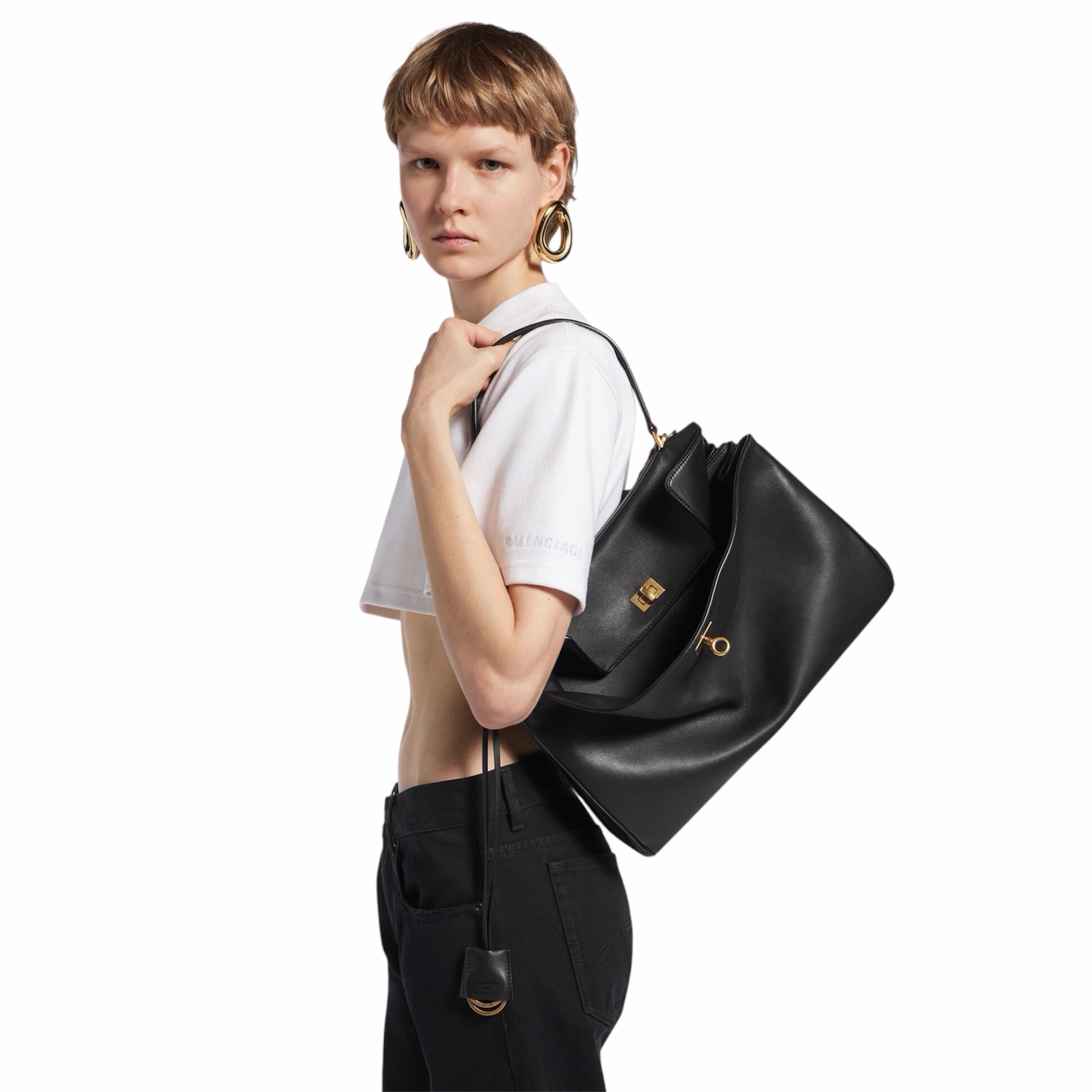Balenciaga Rodeo Media Nera - immagine 8