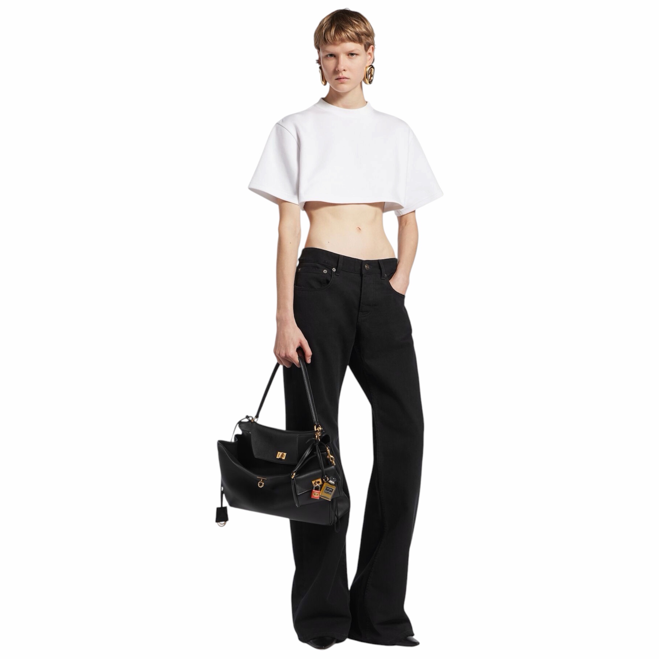 Balenciaga Rodeo Media Nera - immagine 9