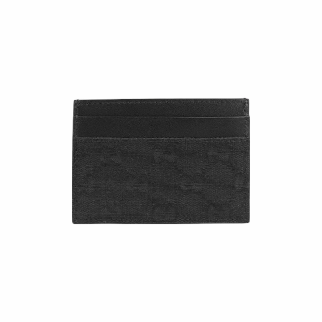 Gucci Portacarte GG Nero in Tela
