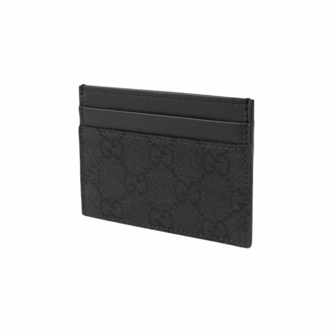 Gucci Portacarte GG Nero in Tela - immagine 2