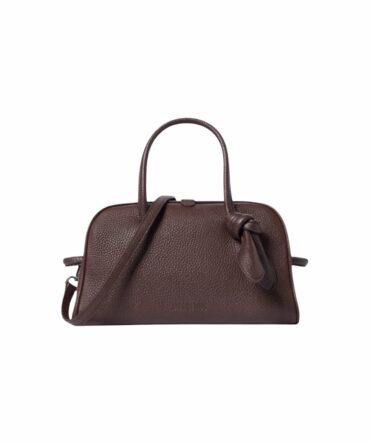 Jacquemus Petit Turismo Marrone in Pelle