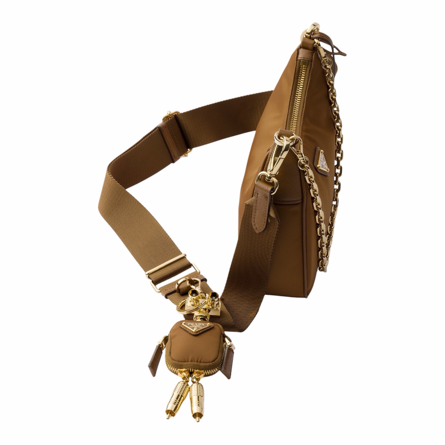 Prada Re-Edition 2005 Brandy con Ciondolo - immagine 4
