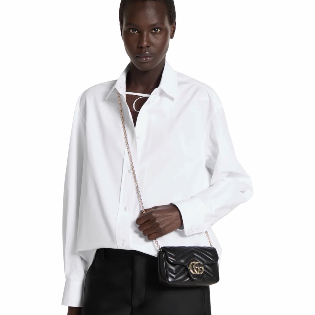 Gucci Marmont Mini Nera - immagine 4