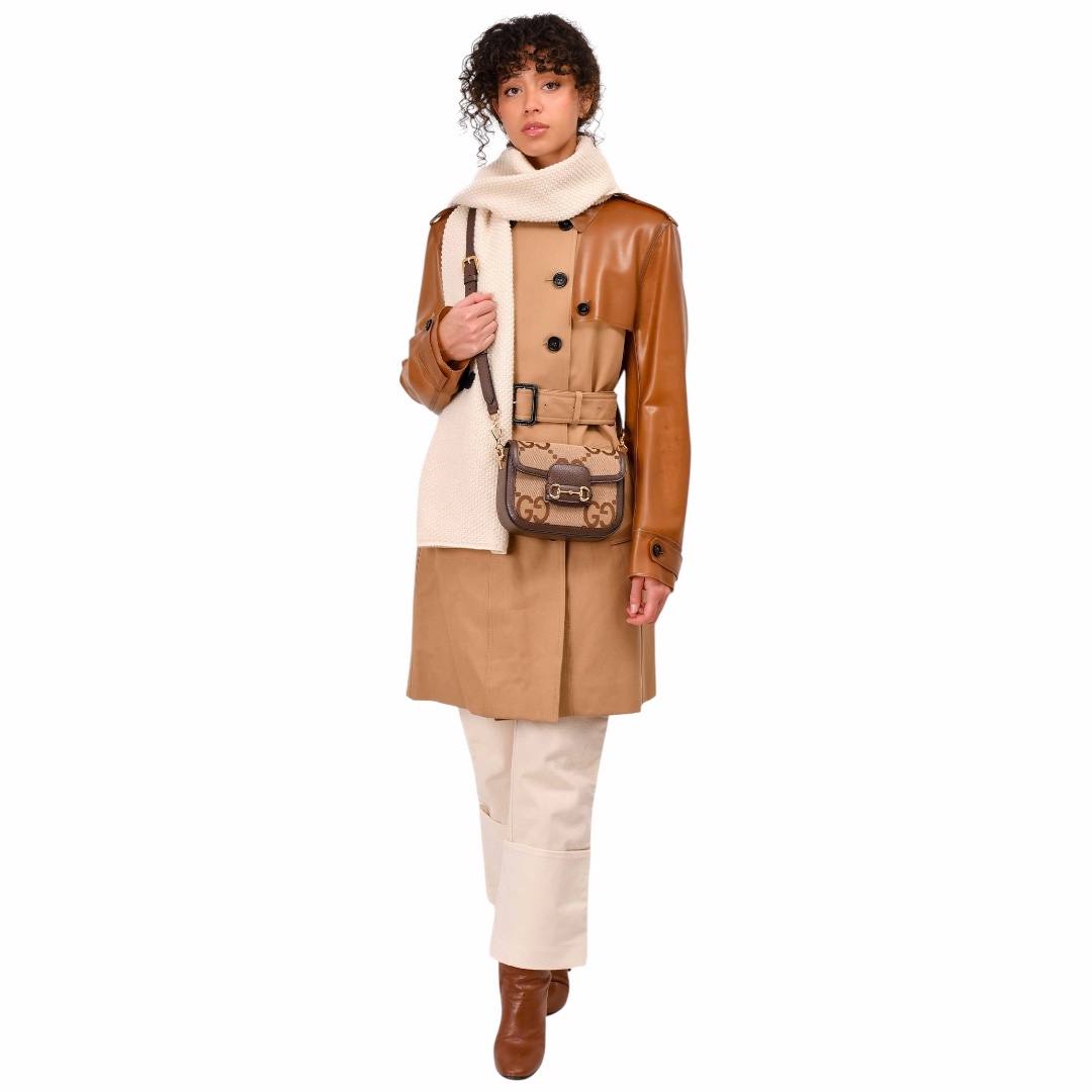 Gucci Horsebit 1955 Mini Jumbo GG - immagine 9