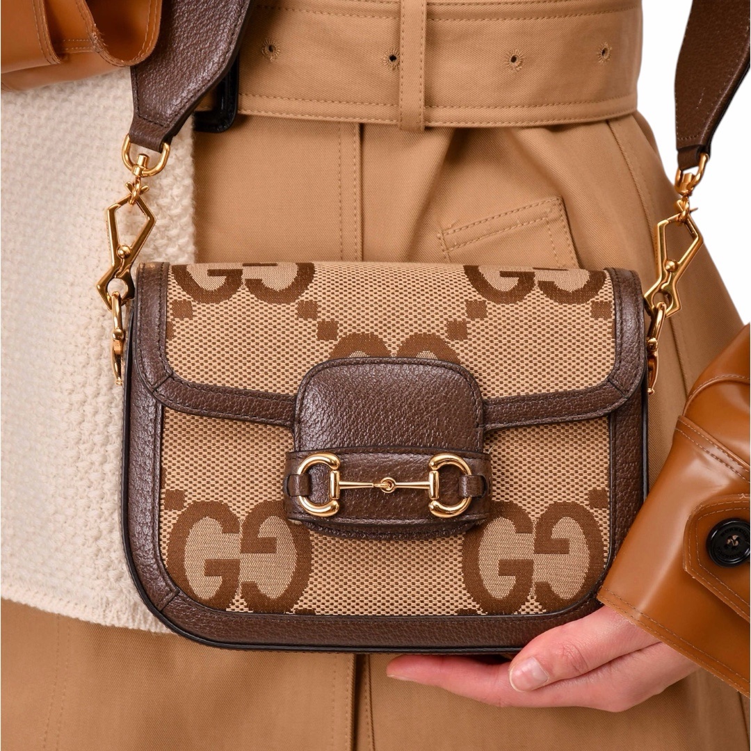 Gucci Horsebit 1955 Mini Jumbo GG - immagine 2