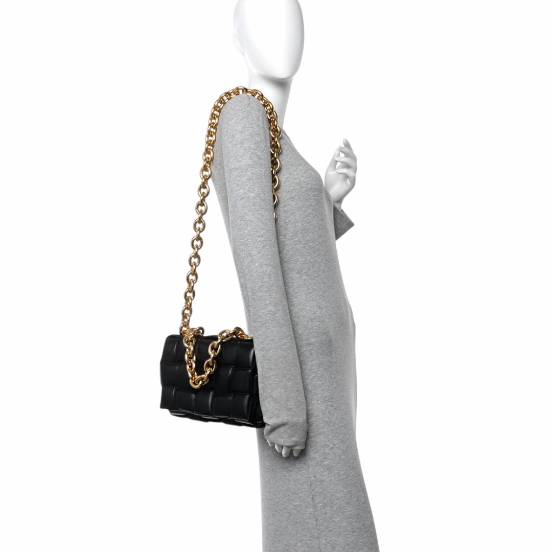 Bottega Veneta Chain Cassette Nera - immagine 2