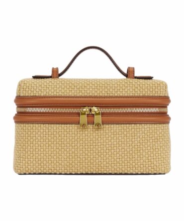 Bottega Veneta Vanity Bang Bang Rafia