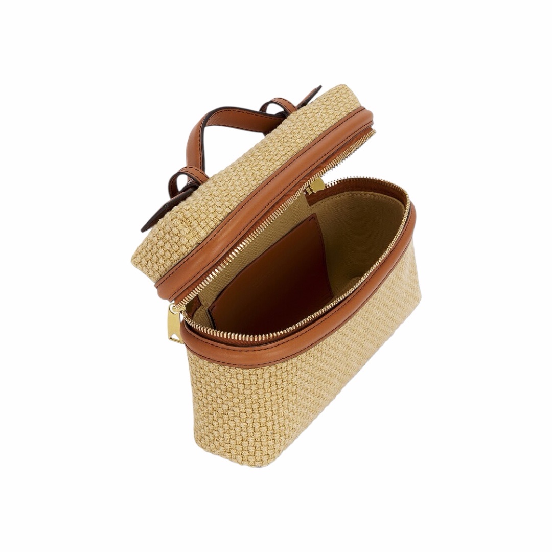 Bottega Veneta Vanity Bang Bang Rafia - immagine 6