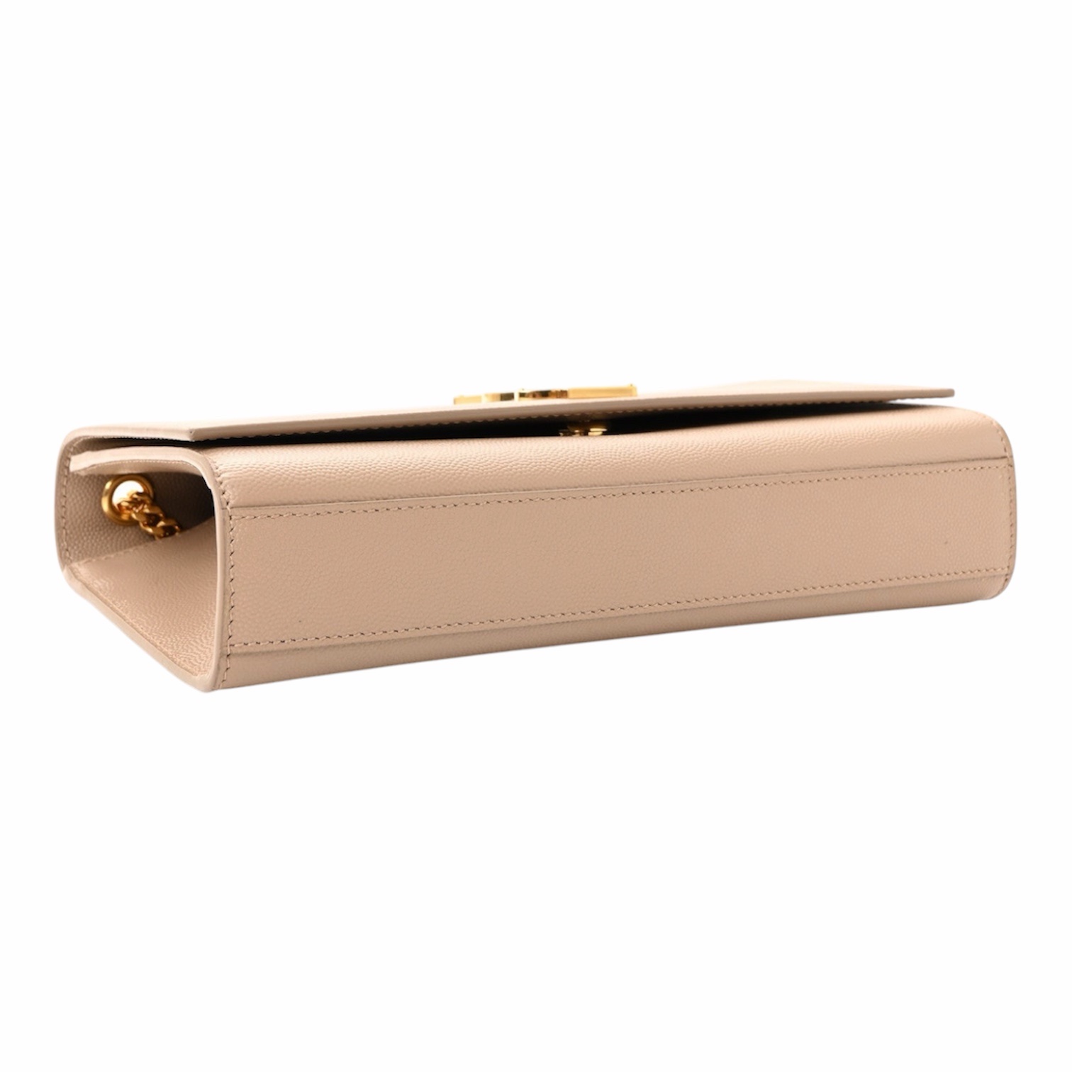 YSL Kate Media Dark Beige in Pelle Grain - immagine 4