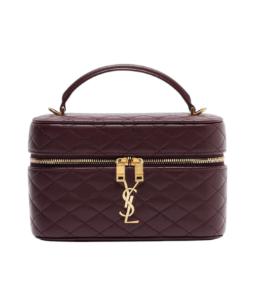 YSL Gaby Vanity Medio Bordeaux