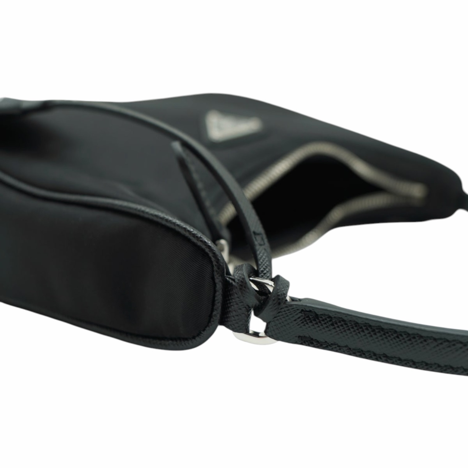 Prada Mini Borsa Re-Edition 2005 Nera - immagine 7