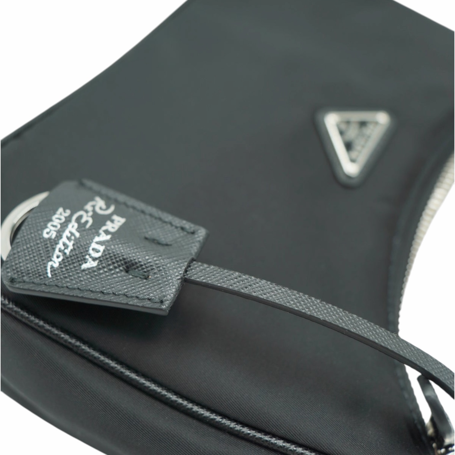 Prada Mini Borsa Re-Edition 2005 Nera - immagine 8