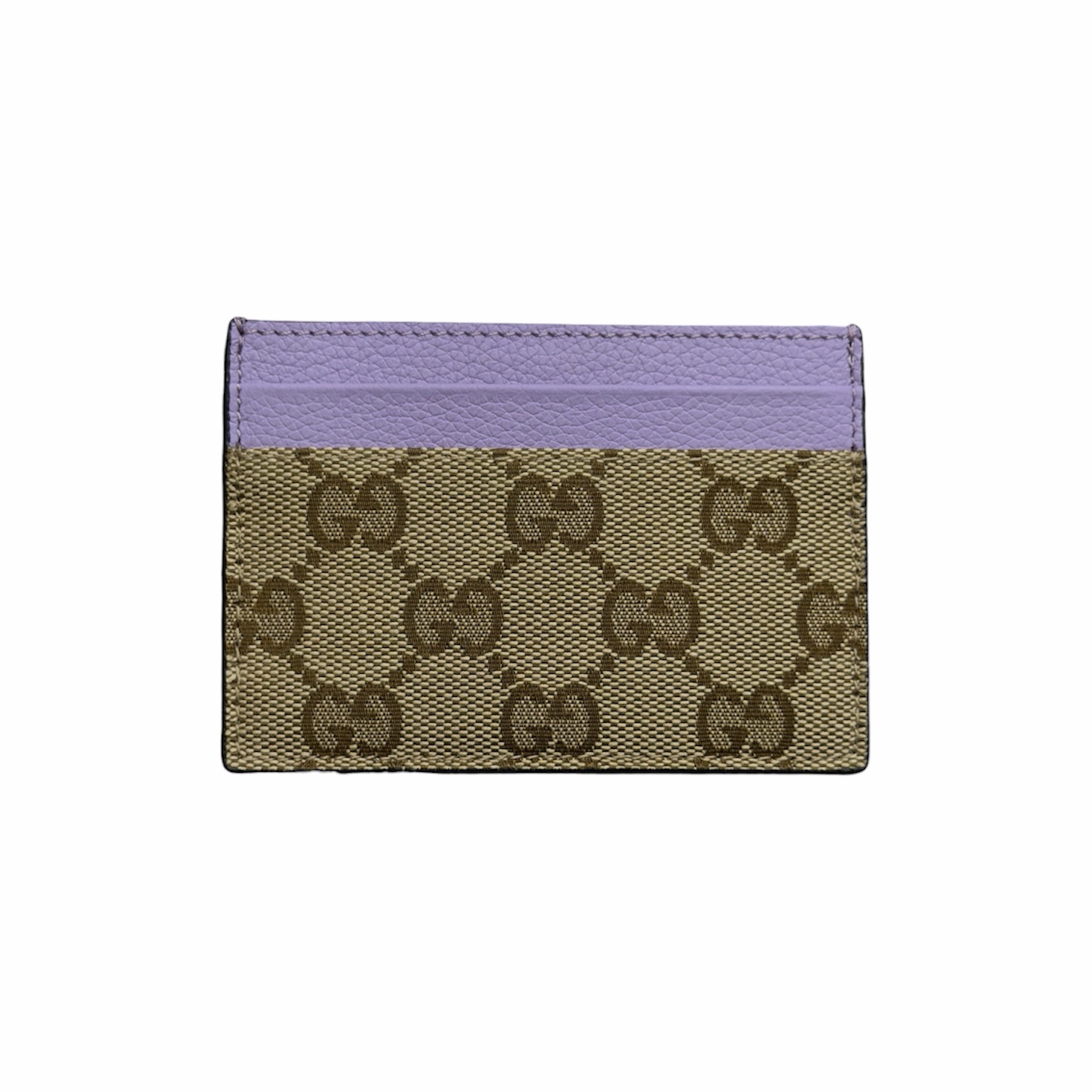Gucci Portacarte GG Lilla in Tela