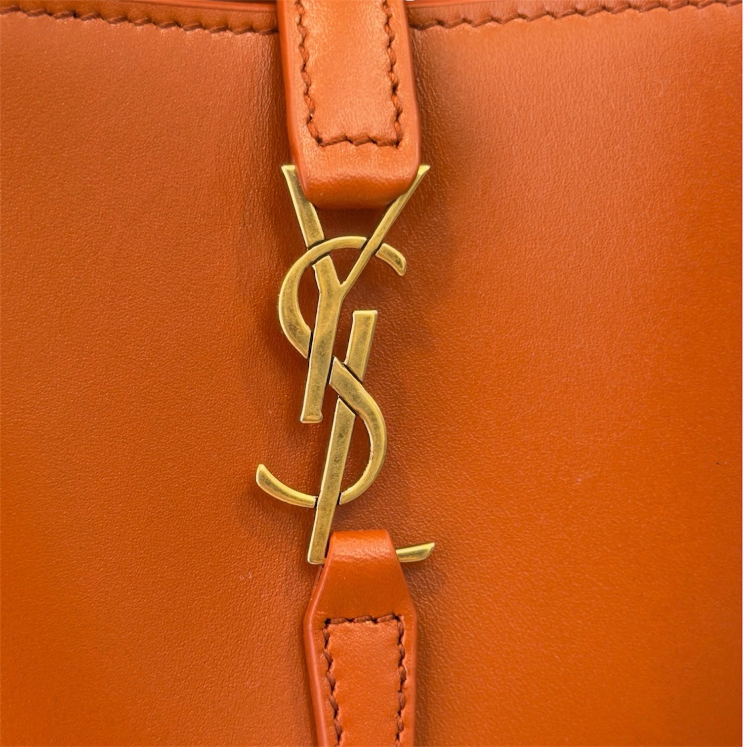 YSL Le 37 Mini Fox Arancione - immagine 9