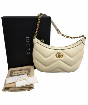 Gucci Marmont a Spalla Bianca