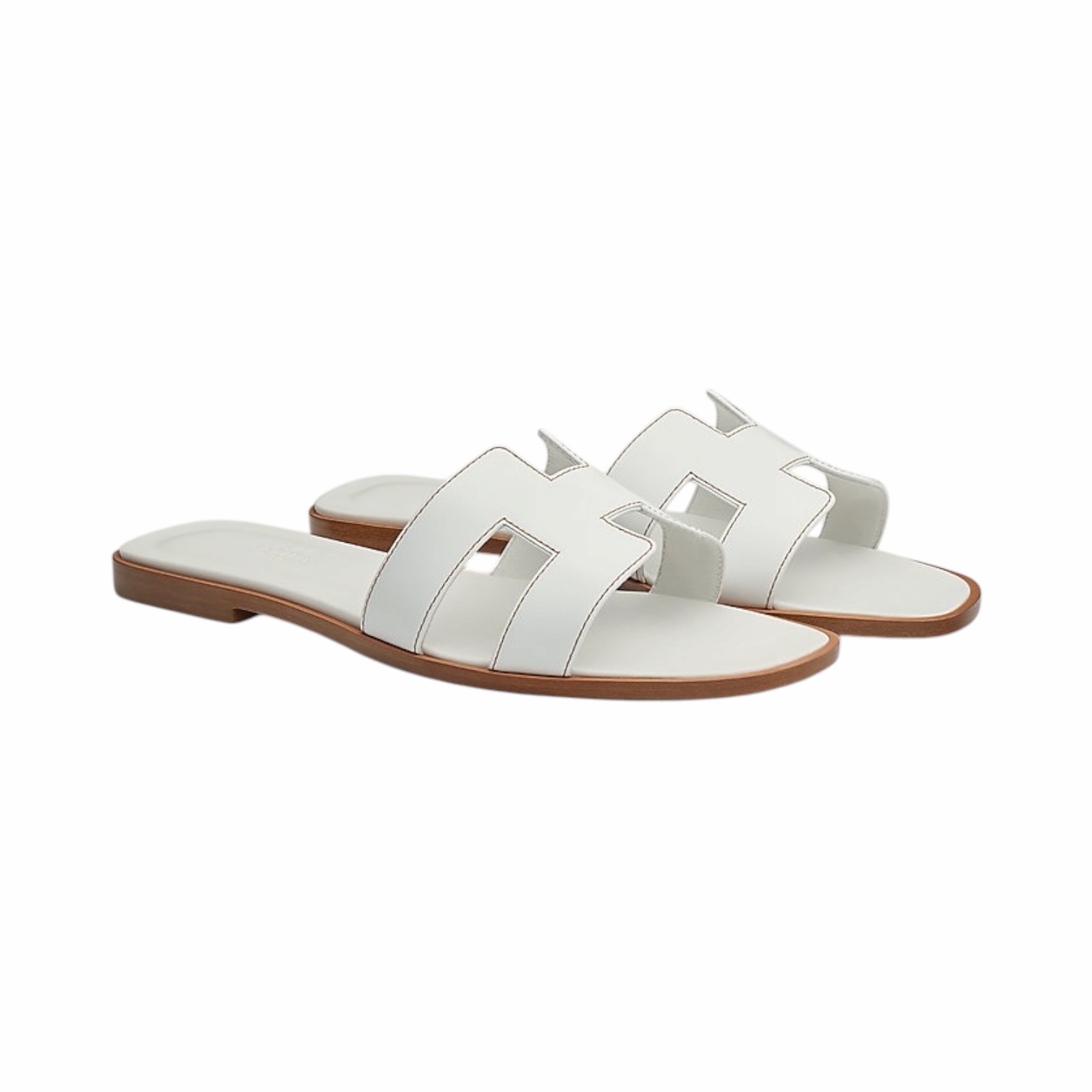 Hermes Oran Sandalo Bianco 41.5