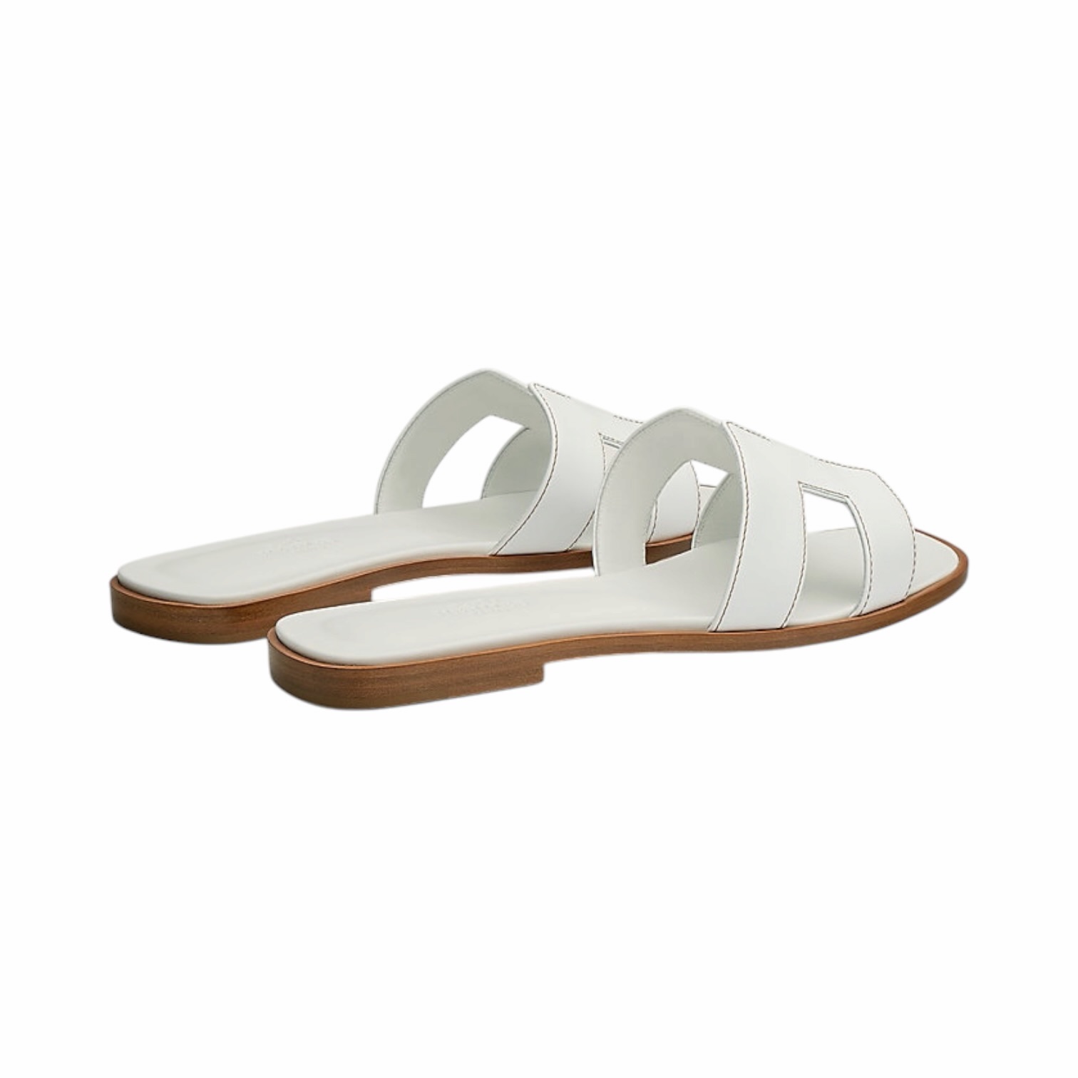 Hermes Oran Sandalo Bianco 41.5 - immagine 4