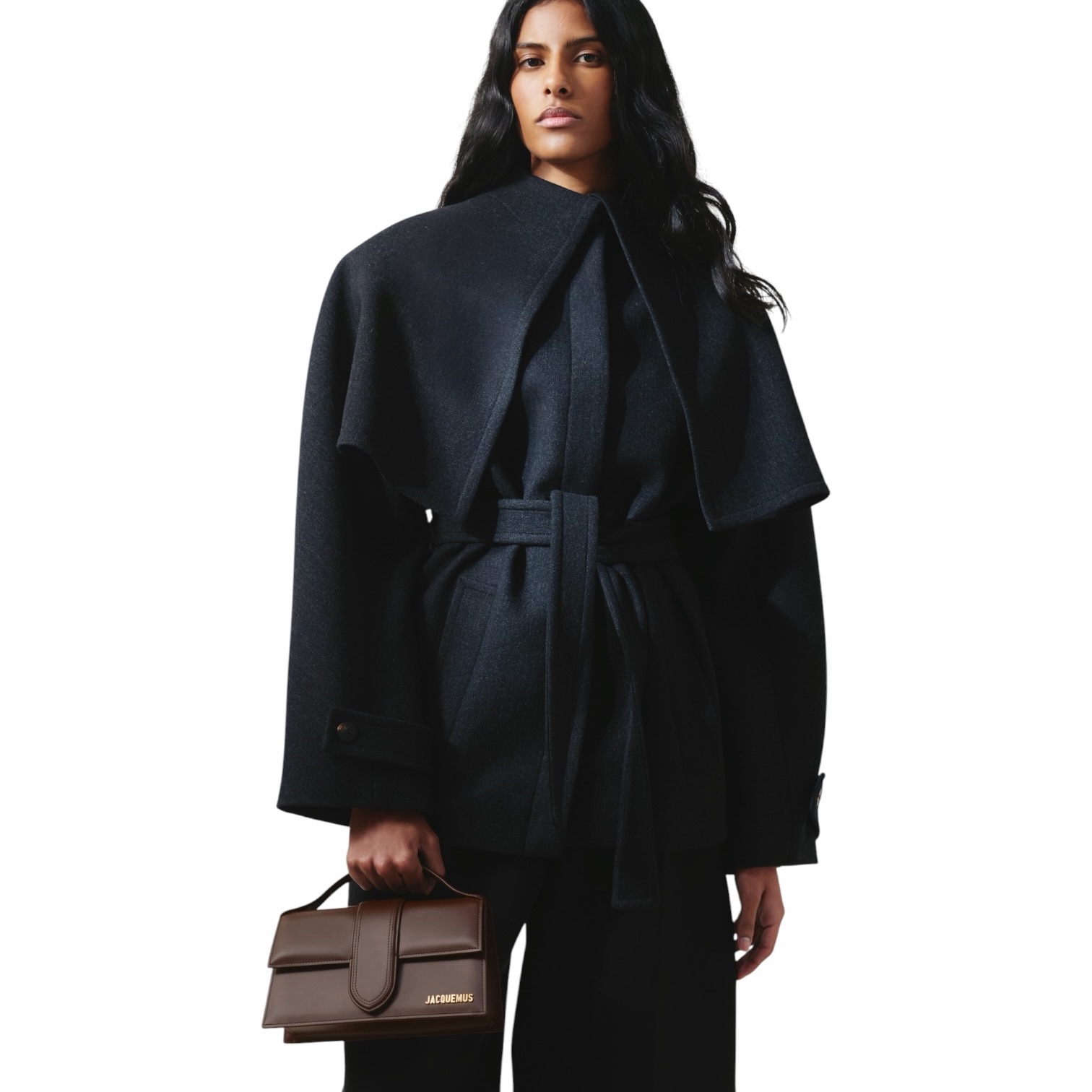 Jacquemus Le Grand Bambino Marrone - immagine 2