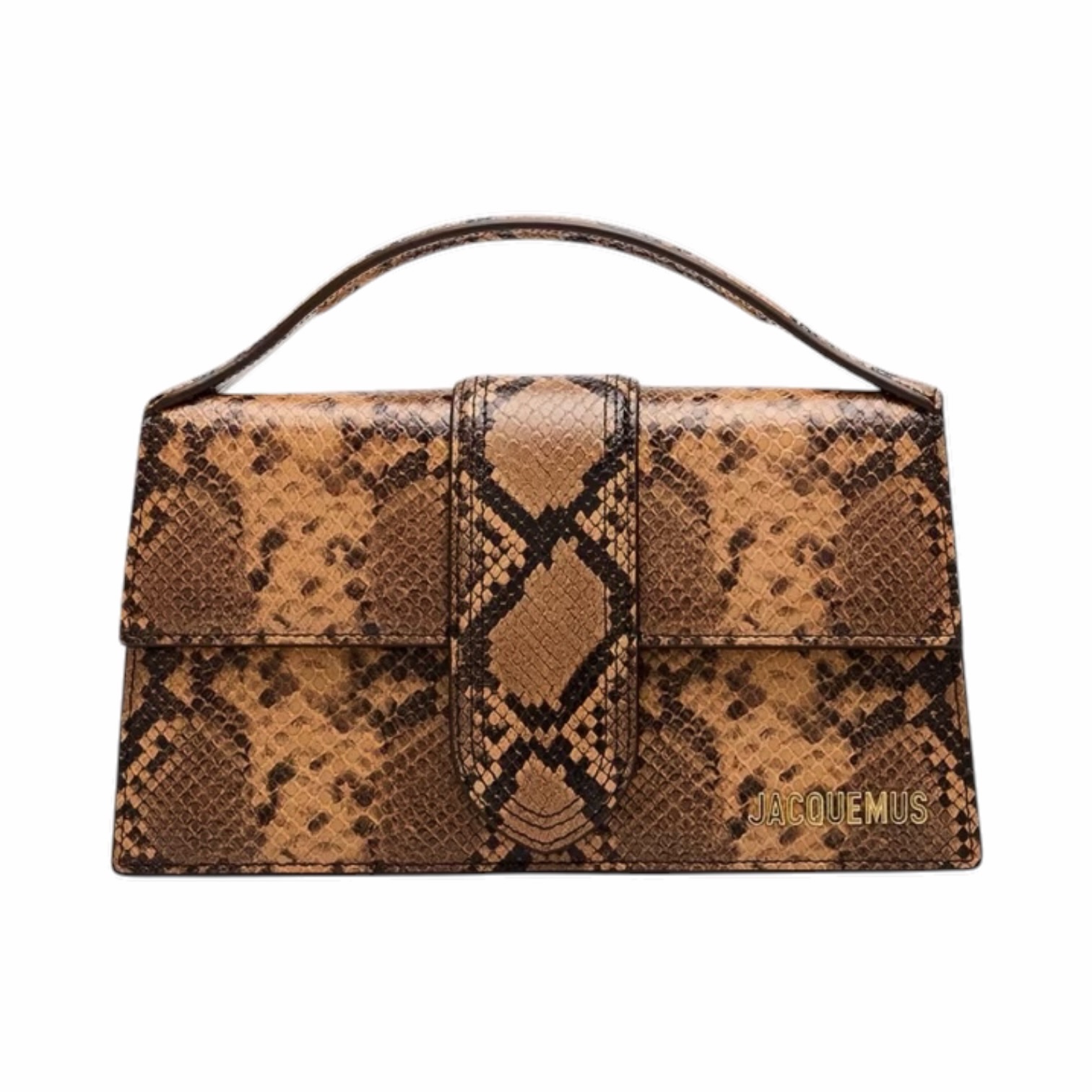 Jacquemus Le Grand Bambino Pitone Marrone
