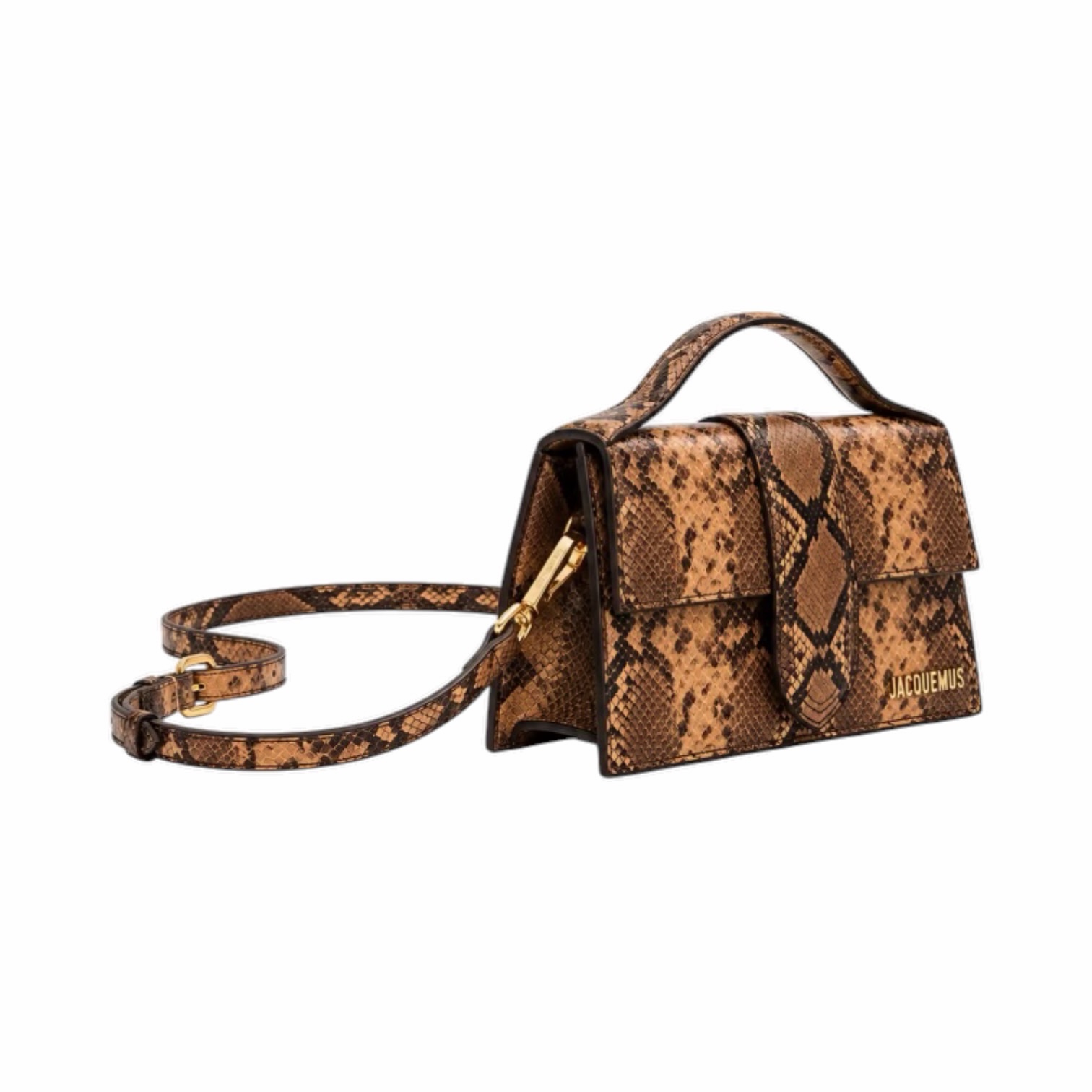 Jacquemus Le Grand Bambino Pitone Marrone - immagine 2