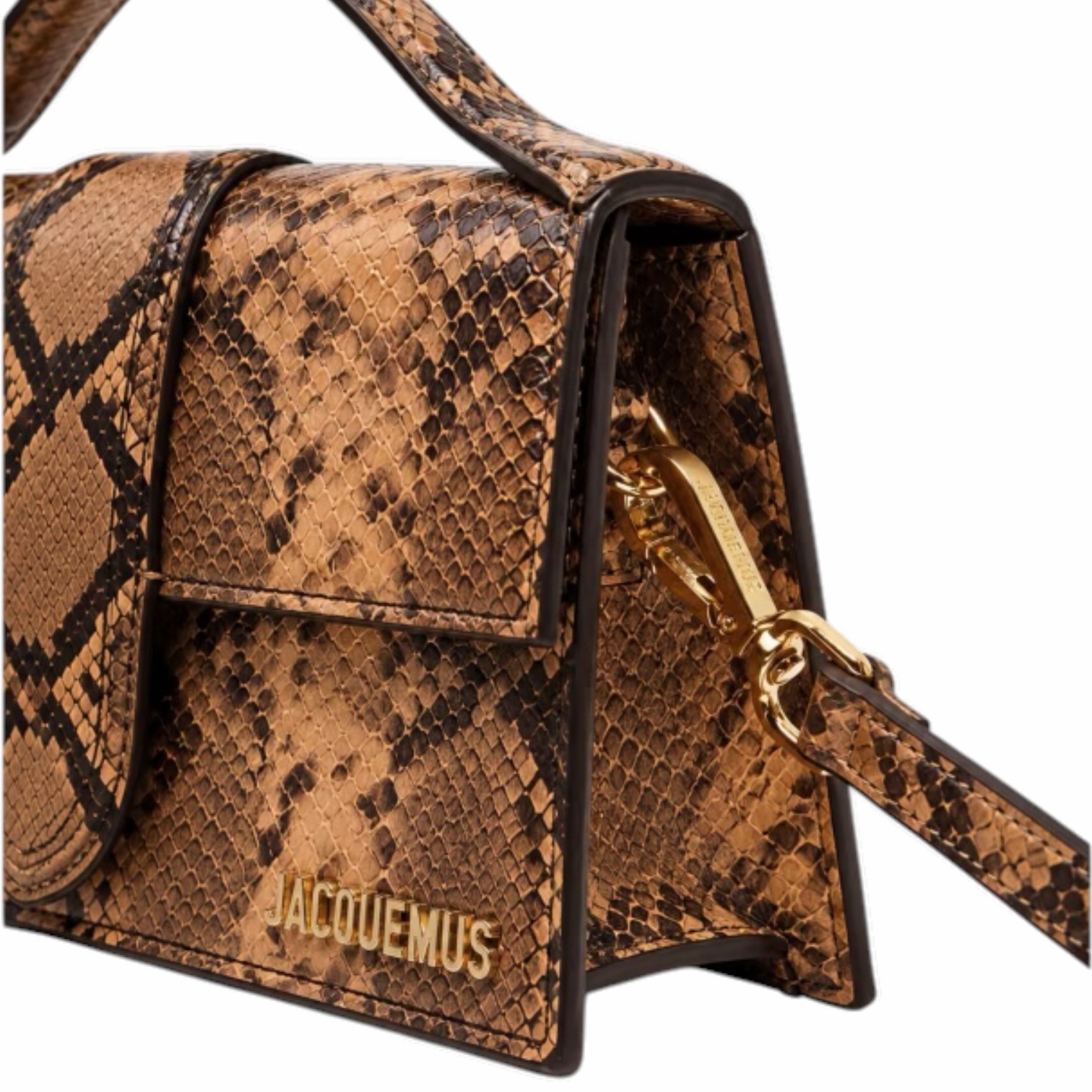 Jacquemus Le Grand Bambino Pitone Marrone - immagine 3